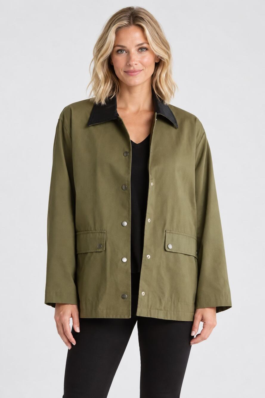 Rag & Bone Cassandra Chore Coat Olive Green Women’s Large